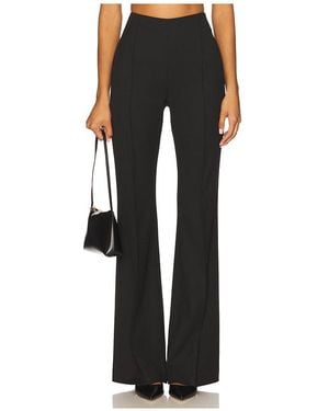 Smythe Pintuck Flare Pant - Black