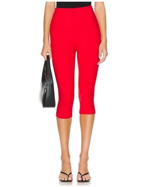 Lovers + Friends Cindy Cropped Capri Pant - Red