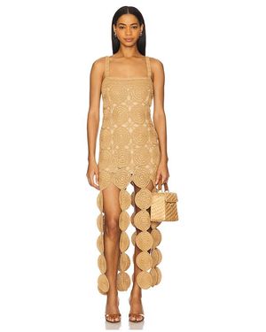 Simon Miller Beep Beep Tank Dress - Metallic