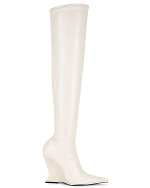 SCHUTZ SHOES X Revolve Siena Over The Knee Boot - White