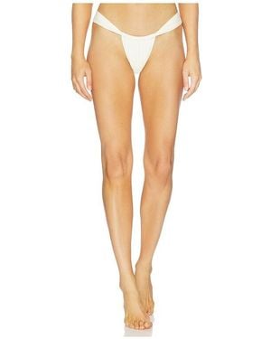 Montce Sandra Bikini Bottom - White