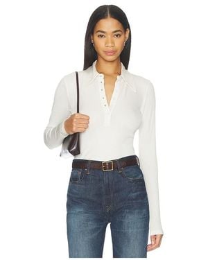Citizens of Humanity Shaea Polo Shirt - Blue