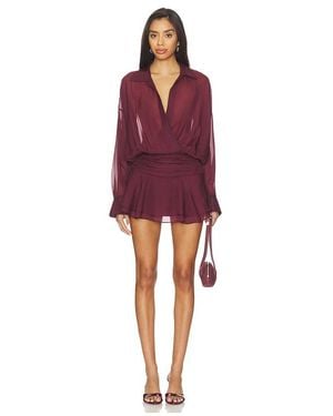 Lovers + Friends Elena Romper - Red