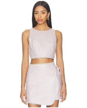 Hevron Terrel Top - White