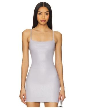 Commando Faux Leather Cami Crop Top - White