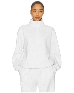 WellBeing + BeingWell Remy Half Zip - White