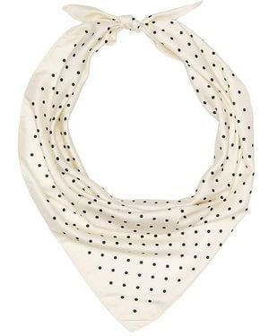 Lovers + Friends Lola Triangle Scarf - White