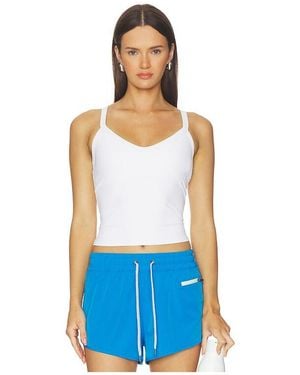 Vuori All The Form V-Neck Tank - Blue