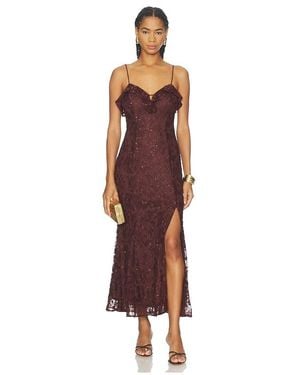 Astr Leonie Dress - Multicolor
