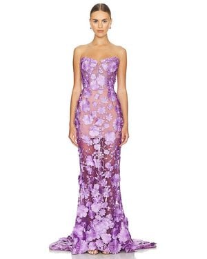 Bronx and Banco Jasmine Gown - Purple