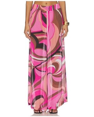 Cin Cin Mission Wide Leg Pants - Pink