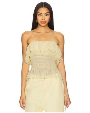 Ronny Kobo Alexi Top - Yellow