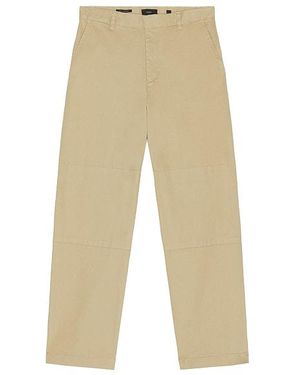 Vince Peached Cotton Henry Pant - Natural