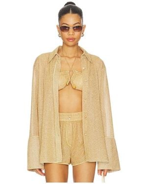 Oséree Lumiere Sleeves Shirt - Natural