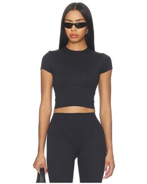 NikeSKIMS Matte Corset Crop Top - Blue