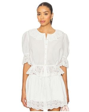 LPA Jen Blouse En Color Blanco Talla (También En Xl, Xs, Xxs)