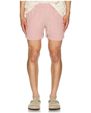 Oas Blush Nylon Swim Shorts - Pink