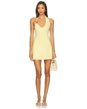SNDY'S Oskar Mini Dress - Natural