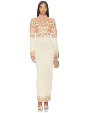 retroféte Eagle Dress - White