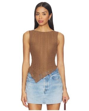 MORE TO COME Palima Top - Blue