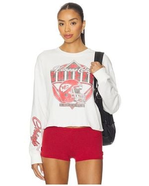 Junk Food Sudadera Chiefs En Color Ivory Talla (También En Xs, Xl/1X) - Rojo