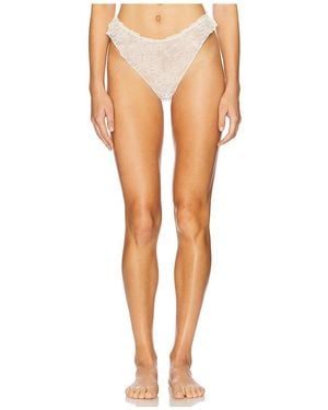 Free People X Intimately Fp Gia Tanga Panty - White