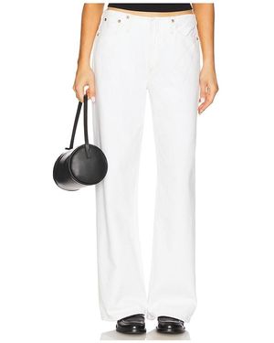 Agolde Holgado(A) Lex En Color Blanco Talla En