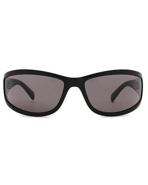 Miu Miu Shield Sunglasses - Black