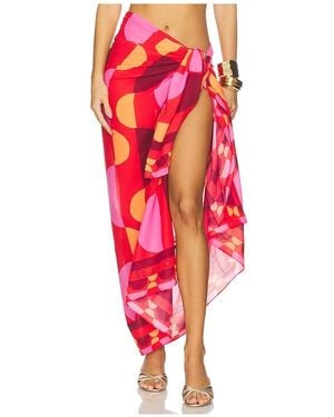 Seafolly Sorrento Sarong - Red