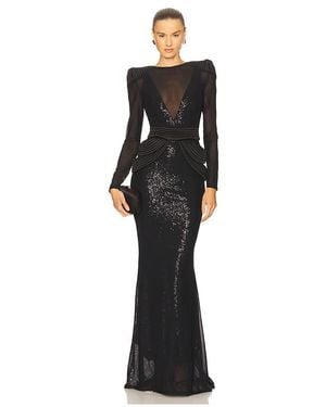 Zhivago Mimicry 2 Piece Gown - Schwarz
