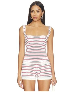 MORE TO COME Tameka Knit Top - White