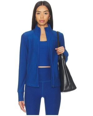 Beyond Yoga Spacedye Trails Active Jacket - Blue