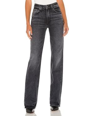 GRLFRND Melanie High Rise Boot Cut Jeans - Blue