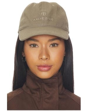 Anine Bing Jeremy Baseball Cap - Natural