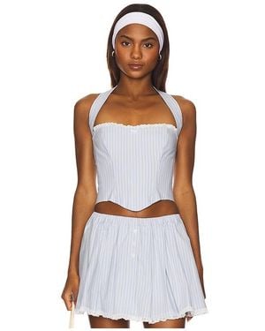 MAJORELLE Danica Top - White