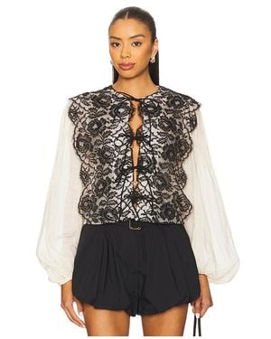 Sea Norabelle Top En Color Crema Talla (También En S, Xl, Xs) - Negro