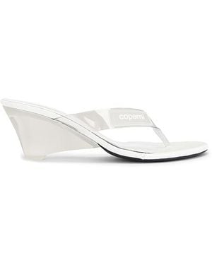 Coperni Lift Flip Flop Sandal - White