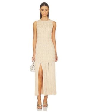 Devon Windsor Leiza Dress - Natural