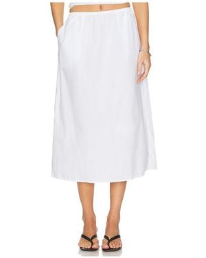 DONNI. The Pop Skirt - White