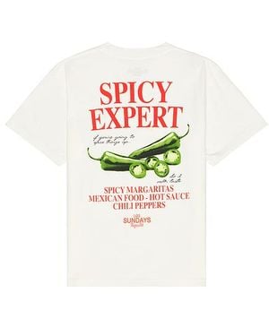 Los Sundays The Spicy Tシャツ - ホワイト