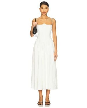 Camila Coelho Antonella Midi Dress - White