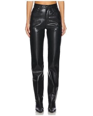 Agolde 90's Pinch Waist Long - Black