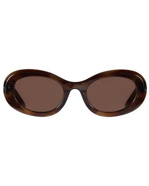 DMY STUDIOS Sonnenbrille Camille - Braun