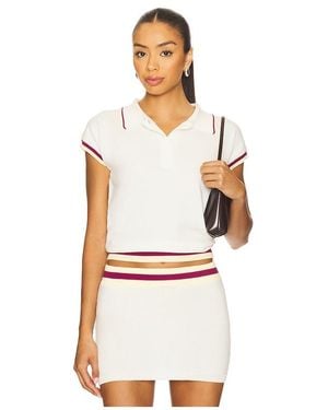 SNDY'S X Revolve Hampton Top - White