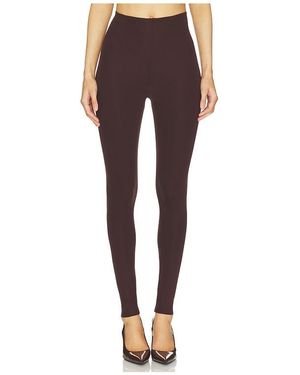 Commando Neoprene Legging en Cognac - Multicolore