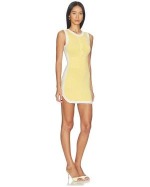 Nana Jacqueline ROBE WILHELMINA en Yellow - Jaune