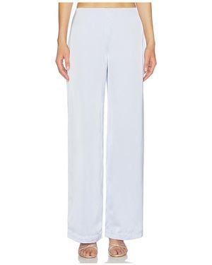 Amanda Uprichard Pantalón Linda En Color Bebe Azul Talla (También En Xs, S, M) - Blanco