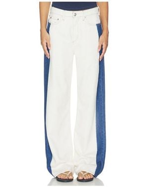 Rag & Bone Featherweight Logan Wide Jean - White