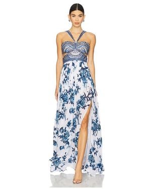 L'Agence Abendkleid Annistyn - Blau