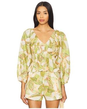MISA Los Angles Halia Top - Yellow